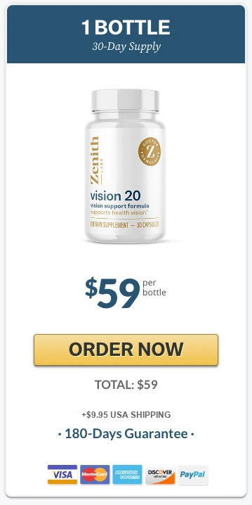 Vision 20 1 bottle